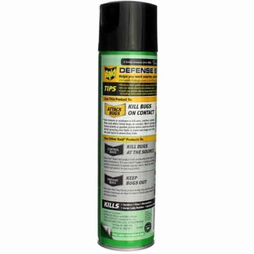 Raid® House & Garden Insect Killer Aerosol Spray Perspective: bottom