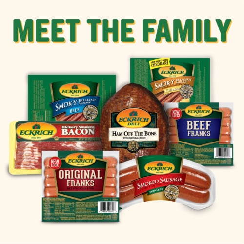 Eckrich® Cheddar Smoked Sausage Perspective: bottom