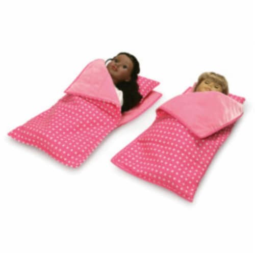 Double Trolley Doll Carrier with 2 Sleeping Bags Perspective: bottom