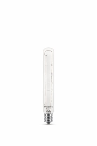 Philips 40-Watt T6.5 Incandescent Dimmable Light Bulb - Soft White (2700K) Perspective: bottom