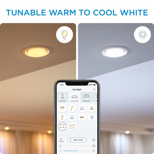 WIZ LED 60W A19 Tunable White Light Bulb Perspective: bottom