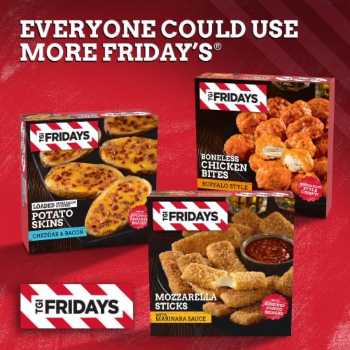 TGIF Mozzarella Sticks Frozen Snacks with Marinara Sauce Perspective: bottom