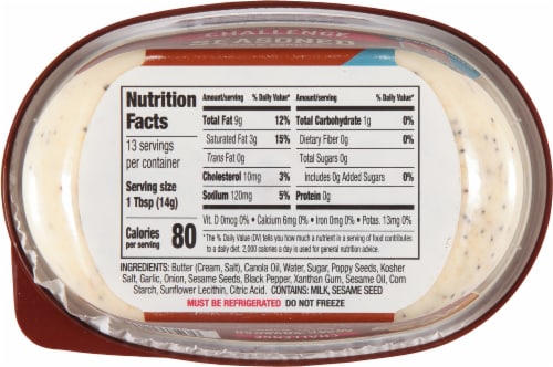 Challenge Everything Seasoned Snack Spread Butter Perspective: bottom