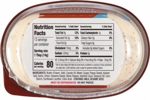 Challenge Everything Seasoned Snack Spread Butter Perspective: bottom
