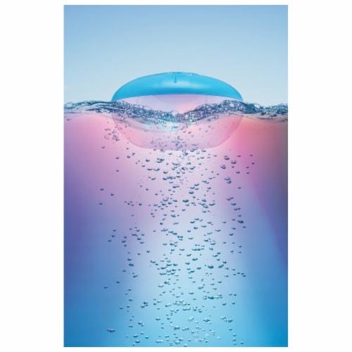 iLive Floating Waterproof Bluetooth Speaker Perspective: bottom
