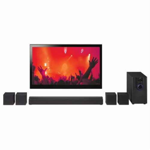 iLive 5.1 Home Theater Surround Speaker System Perspective: bottom