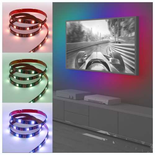 iLive LED Light Strip Bundle Perspective: bottom