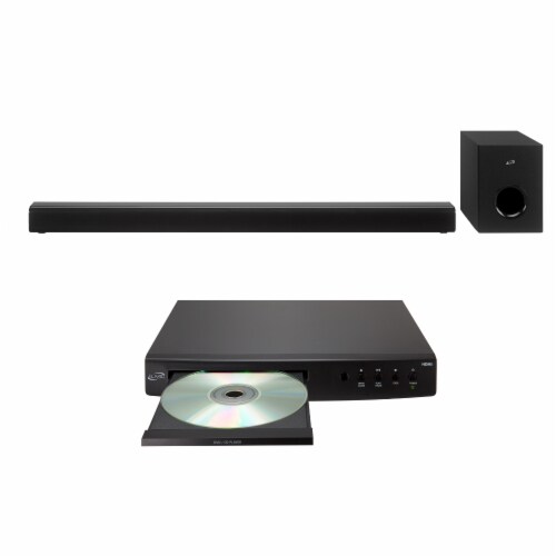 iLive Movie Bundle with HDMI DVD Player and Home Theater Music System Perspective: bottom