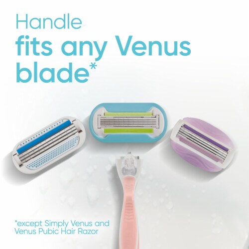 Gillette Venus Extra Smooth Women's Razor Blade Refills Cartridges Perspective: bottom
