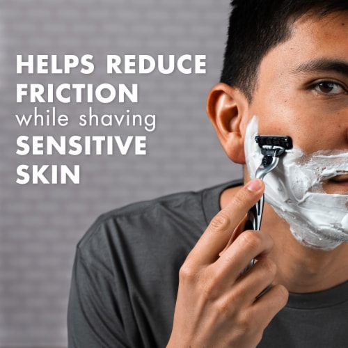 Gillette Foamy Men's Sensitive Skin Shave Foam Perspective: bottom
