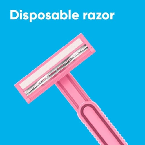 Gillette Daisy Women's Classic 2-Blade Disposable Razors + Venus Simply3 3-Blade Disposable Razor Perspective: bottom