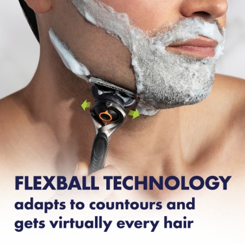 Gillette ProGlide Men's Razor Handle + 2 Blade Refills Perspective: bottom