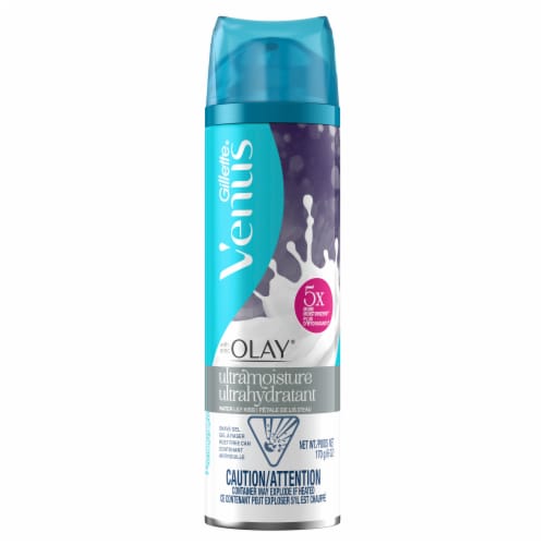 Gillette Venus with Olay UltraMoisture Water Lily Kiss Women's Shave Gel Perspective: bottom