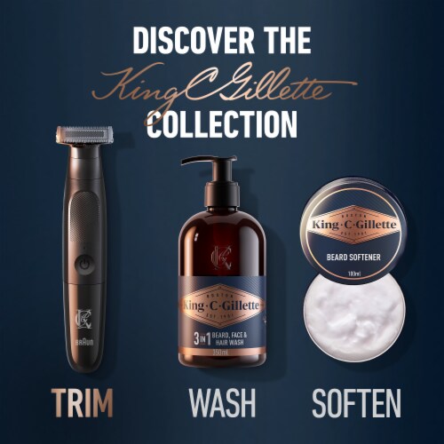 King C. Gillette Style Master Blade Beard Trimming Attachment Refill Perspective: bottom