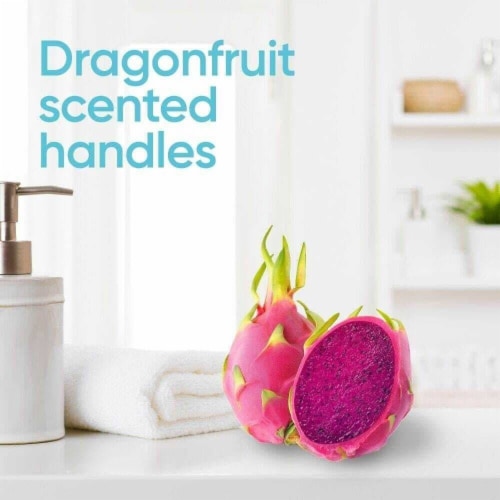 Gillette Venus Simply3 Women's Dragonfruit Scented 3-Blade Disposable Razors Perspective: bottom