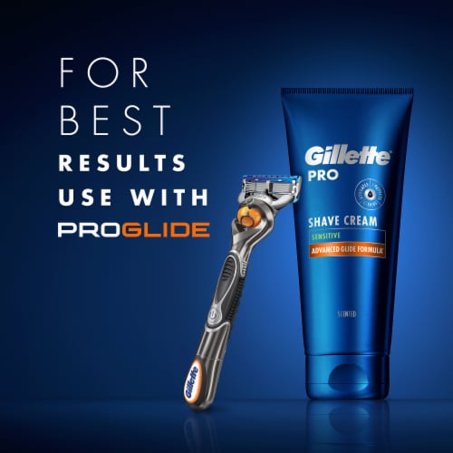 Gillette PRO Men's Shaving Cream Perspective: bottom