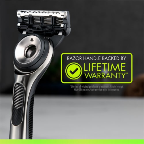 GilletteLabs by Gillette Men's Exfoliating Razor + Blade Refill Cartridges Perspective: bottom
