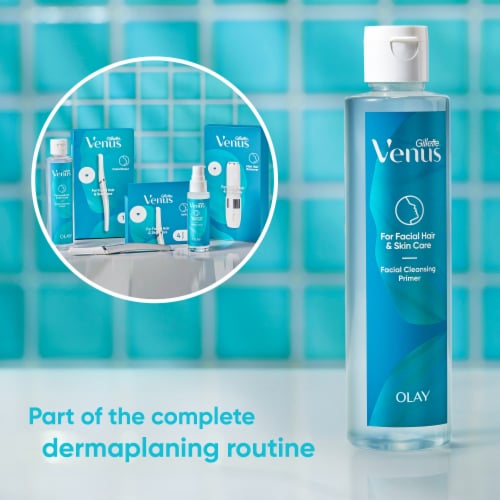 Gillette Venus for Facial Hair & Skin Care Cleansing Primer Perspective: bottom