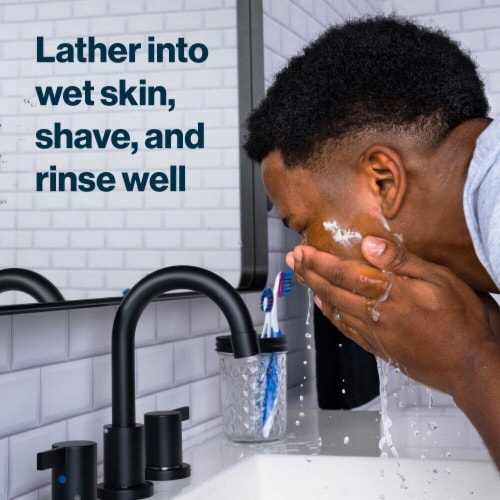 Gillette SkinGuard Men's Skin Protect Sensitive Shave Gel with Shea Perspective: bottom