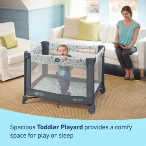 Graco® Pack 'N Play® Portable Playard In Reign Perspective: bottom