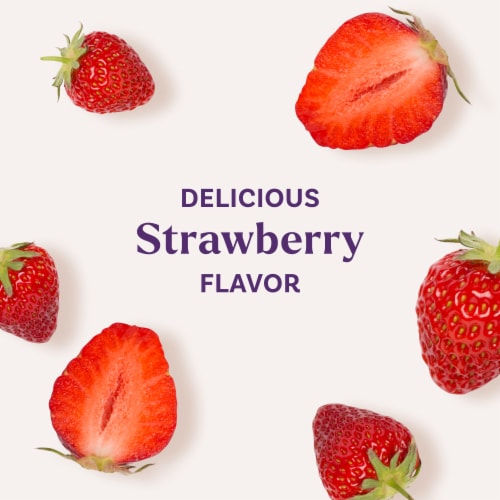 Natrol® Melatonin Strawberry Gummies 5 mg Perspective: bottom