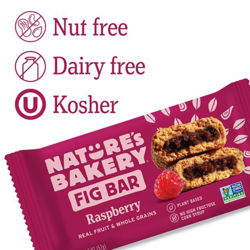 Nature's Bakery® Raspberry Fig Bars Perspective: bottom