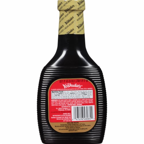 MR. YOSHIDA'S Original Gourmet Sweet Teriyaki Marinade & Cooking Sauce Perspective: bottom
