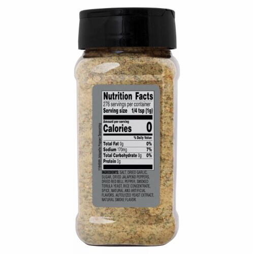 Weber Jalapeno Popper Seasoning (9.75 Ounce) Perspective: bottom