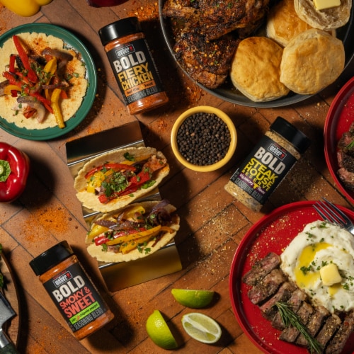 Weber BOLD Fiery Chicken Seasoning, Chicken Seasoning Blend Perspective: bottom