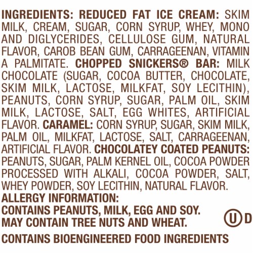 SNICKERS Ice Cream Pint Perspective: bottom