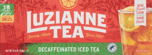 Luzianne® Decaffeinated Gallon Tea Bags Perspective: bottom