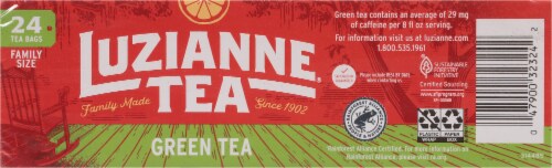Luzianne® Green Tea Bags Perspective: bottom