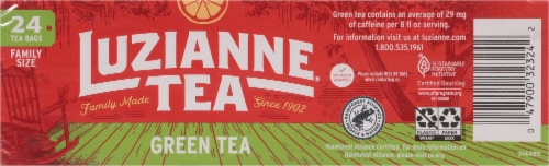 Luzianne® Green Tea Bags Perspective: bottom