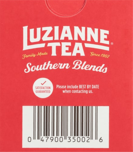 Luzianne® Southern Blends Mint & Rose Tea Bags Perspective: bottom
