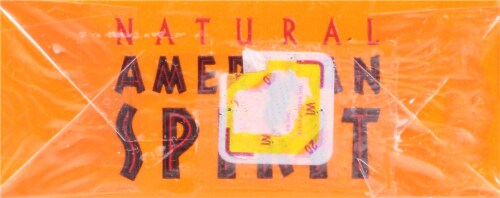 American Spirit Orange Cigarettes Perspective: bottom