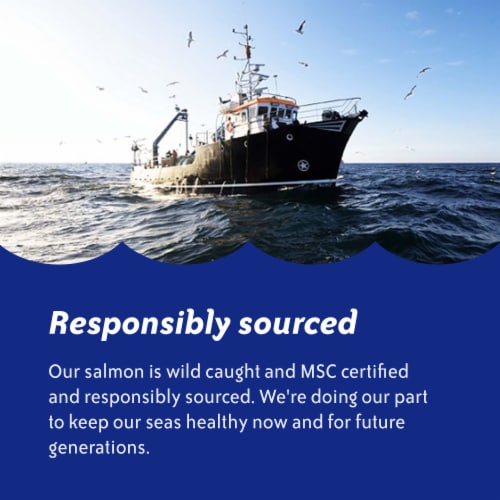 Chicken of the Sea Wild Caught Alaskan Pink Salmon, 25% Less Sodium 5 oz Perspective: bottom