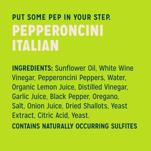 Sir Kensington's Keto & Paleo Pepperoncini Italian Vinaigrette Gluten-Free Vegan Dressing & Marinade Perspective: bottom