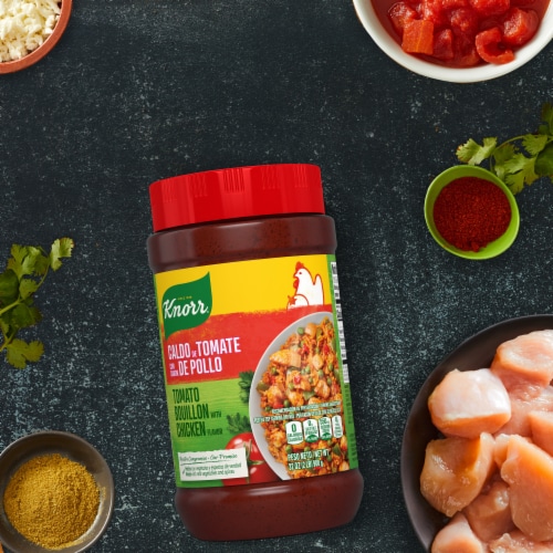Knorr Tomato Chicken Granulated Bouillon Perspective: bottom