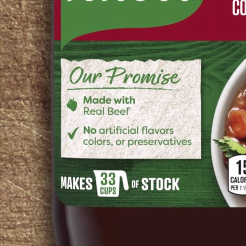 Knorr Beef Concentrated Stock Perspective: bottom