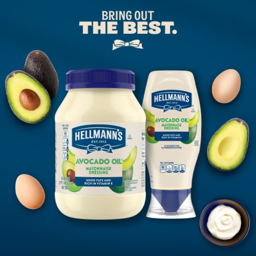 Hellmann's Avocado Oil Mayo Perspective: bottom