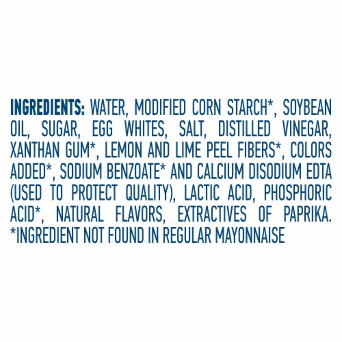 Hellmann's® Low Fat Mayonnaise Dressing Perspective: bottom