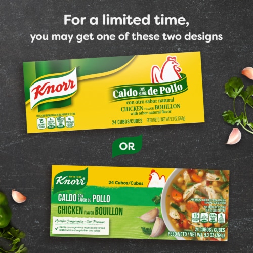 Knorr Chicken Bouillon Cubes Perspective: bottom