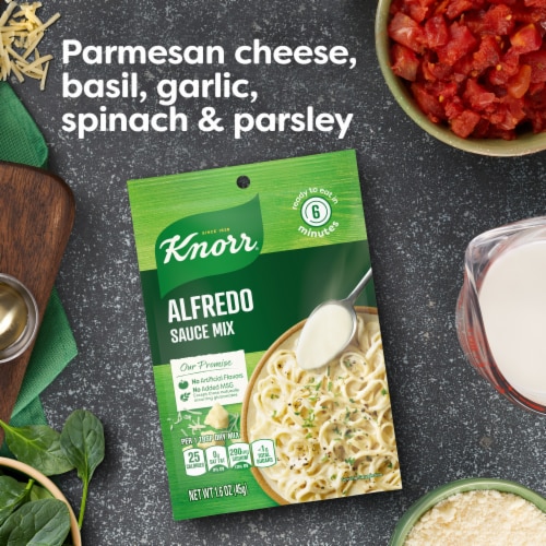 Knorr Alfredo Sauce Sauce Mix Perspective: bottom