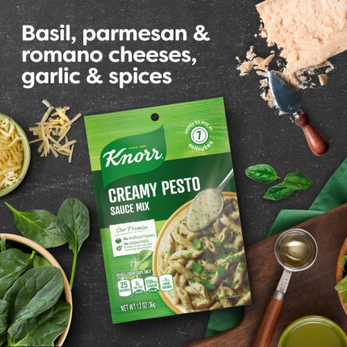 Knorr Creamy Pesto Sauce Mix Perspective: bottom