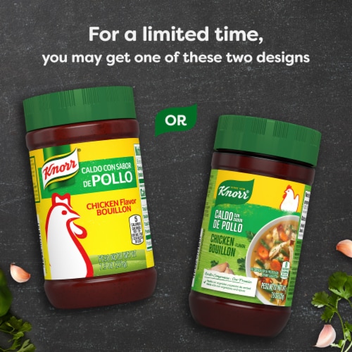 Knorr Granulated Chicken Flavor Bouillon Perspective: bottom