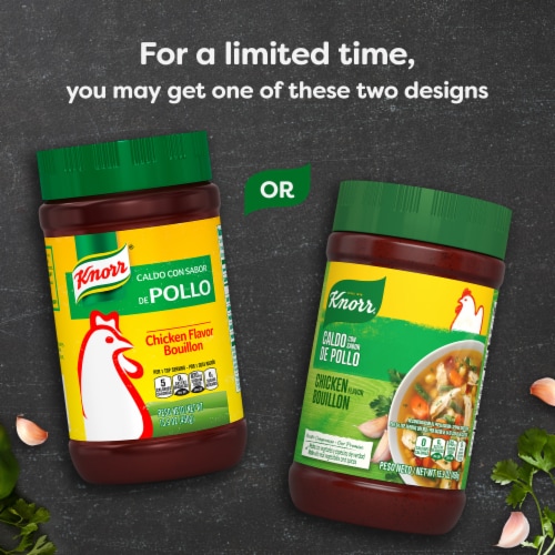 Knorr Chicken Flavor Granulated Bouillon Perspective: bottom