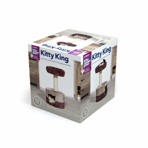 Prevue Pet Products Kitty King Perspective: bottom