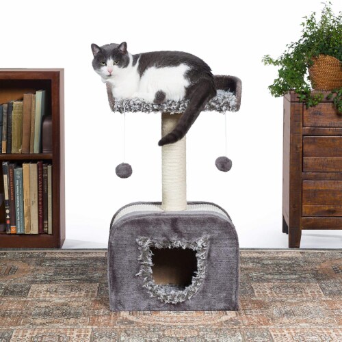 Prevue Shag Hideaway Cat Tree Prevue Shag Hideaway Cat Tree