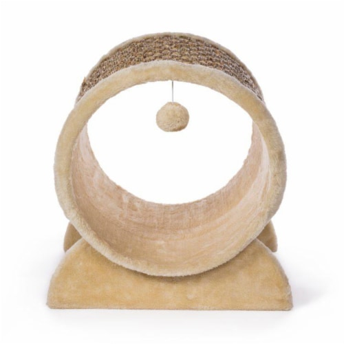 Prevue Pet Products Kitty Power Paws Plush Cozy Tunnel Perspective: bottom
