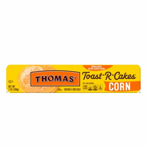 Thomas' Toast-R-Cakes Corn Cakes Perspective: bottom
